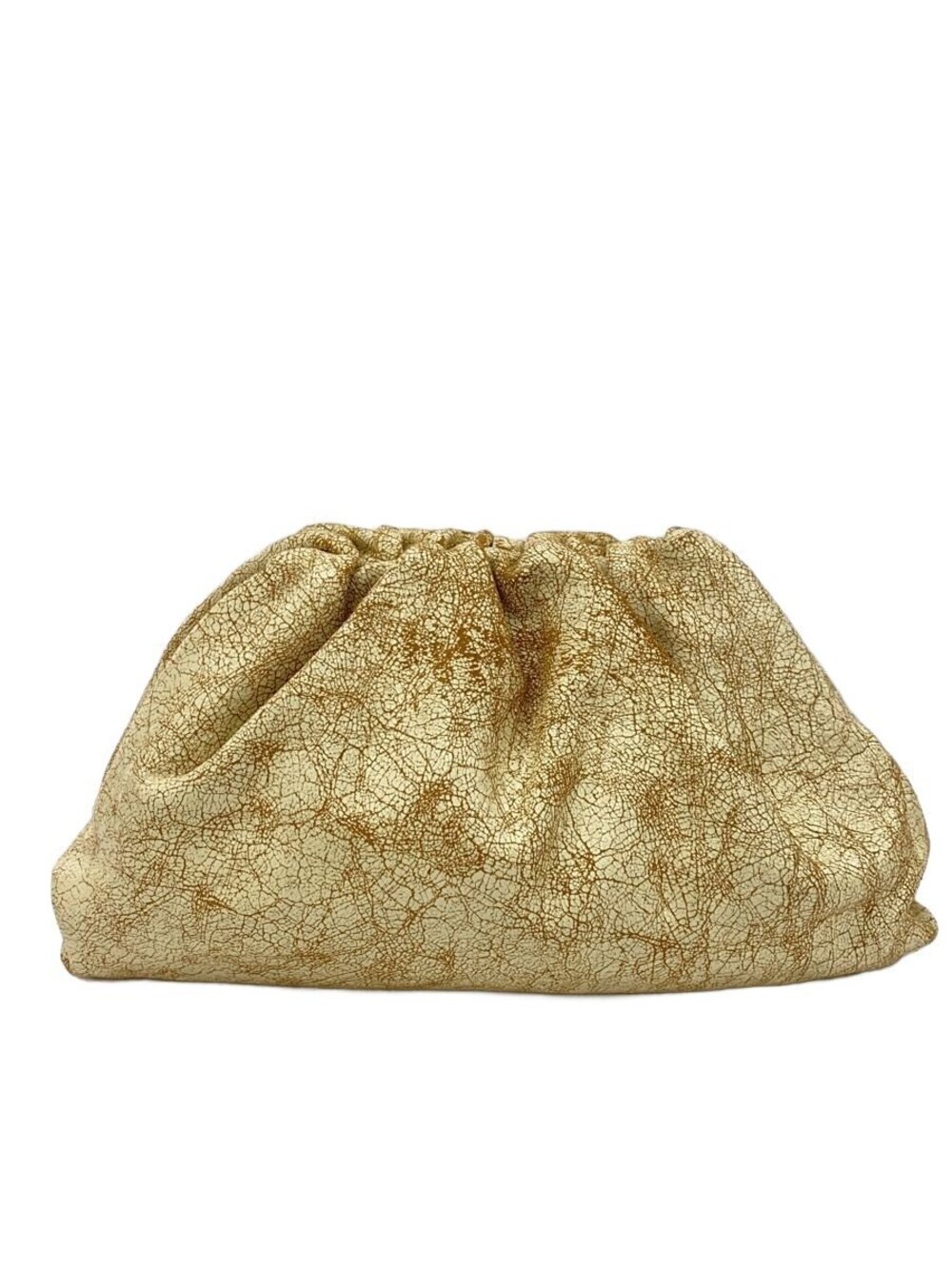 BOTTEGA VENETA Pouch Clutch Cream